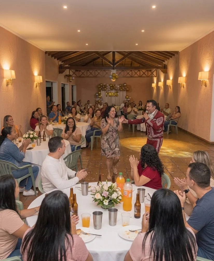 Ambiente de show en vivo