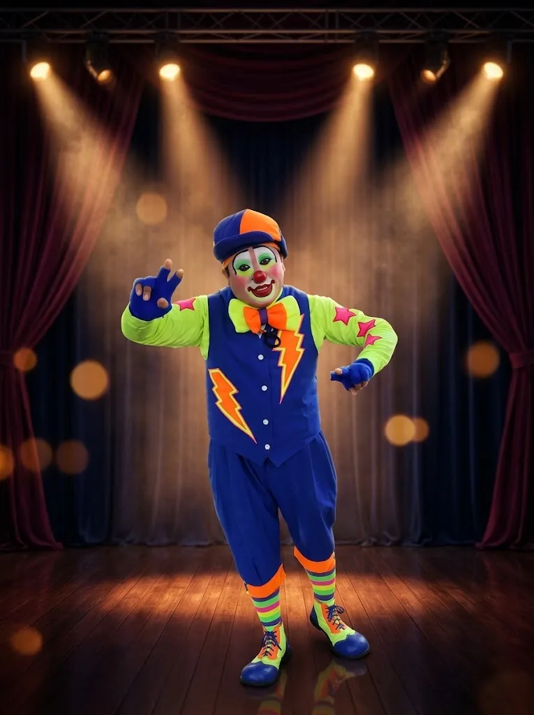 Payaso Tachito show para adultos e infantil
