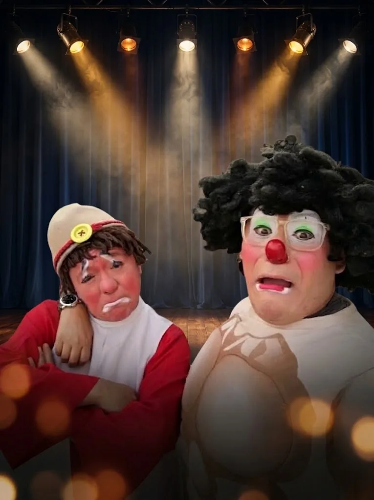 Show payasos Pollito y Turín para adultos